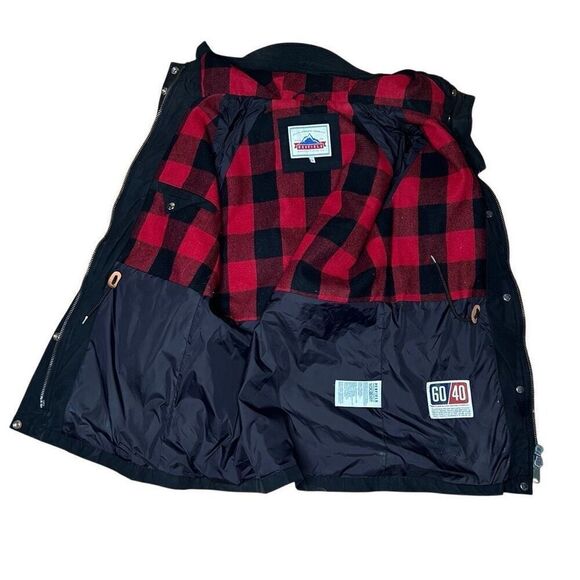 Penfield 60/40 Kasson Rain Jacket Black Parka Women’s Small - Picture 4 of 5